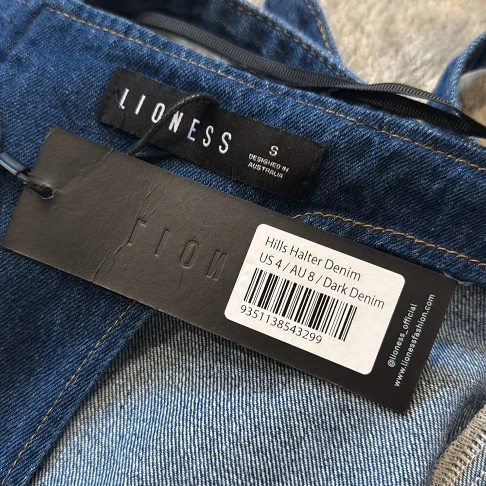 Lioness Hills Halter Top & Top Model Jeans Matching Set